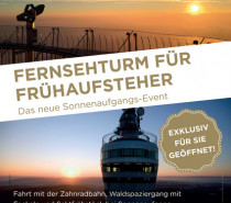 „Fernsehturm für Frühaufsteher“: Den Sonnenaufgang über Stuttgart in exklusiver Atmosphäre erleben