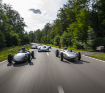 Legendäre Fahrzeuge aus dem Porsche Museum beim „Solitude Revival“