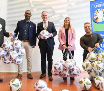 Host City-Botschafter treffen OB Dr. Nopper im Rathaus: Noch 500 Tage bis zur UEFA EURO 2024