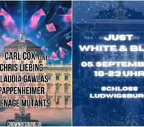 JUST WHITE & BLUE + CROWN OF SOUND JUST WHITE & BLUE + CROWN OF SOUND