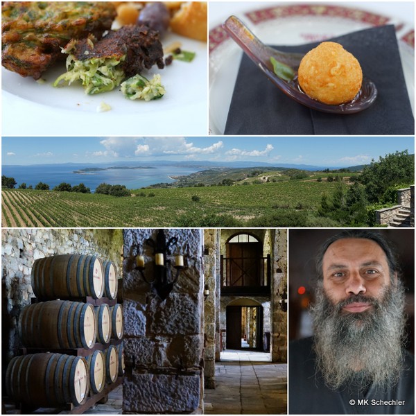 Echte griechische Küche um den Berg Athos